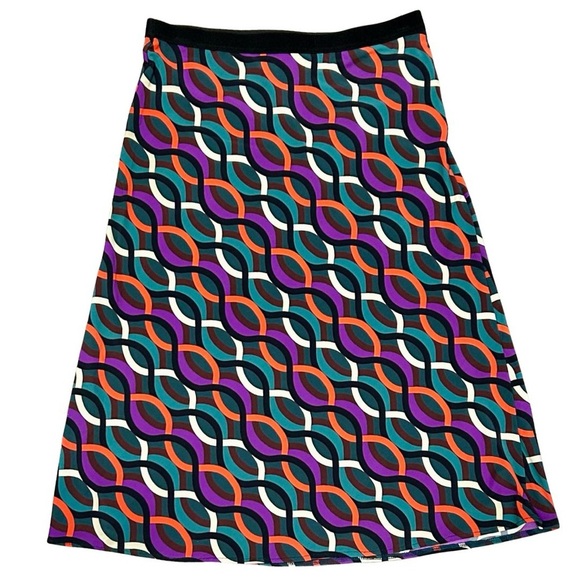 SIYU Spain Dresses & Skirts - SIYU Spain Geometric Print A-Line Skirt – Size 4 (Made in Spain)